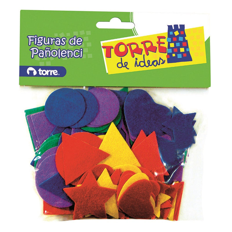 Figuras Pañolenci Adhesivas Ideas TORRE 