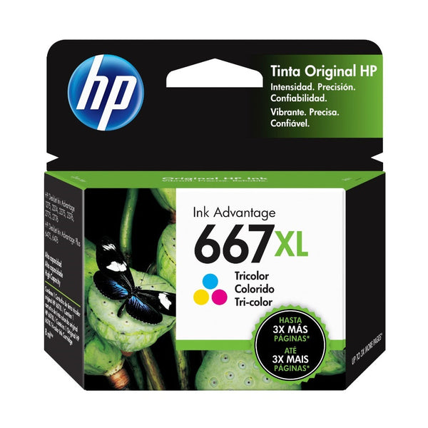 Cartucho 667Xl Tricolor 3Ym80Al HP 