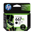 Cartucho 667Xl Negro 3Ym81Al HP Negro 