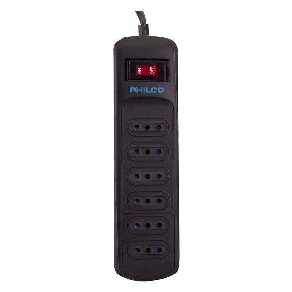 Alargador Sobrevoltaje 918J 1.5 mt Negro PHILCO Negro 