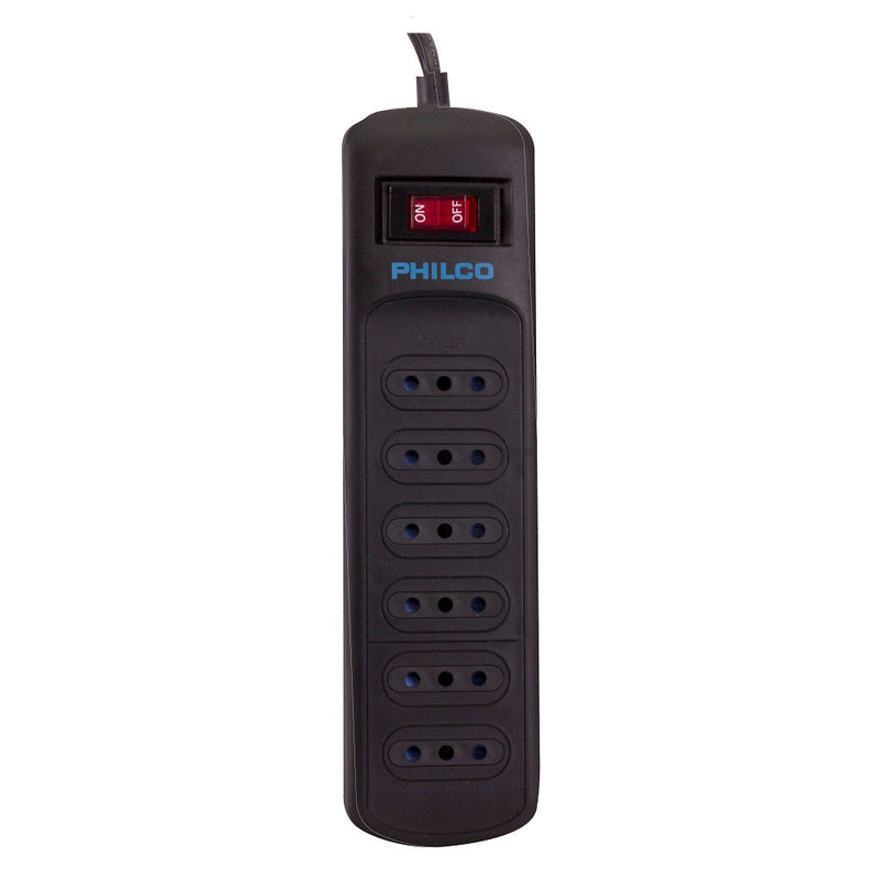 Alargador Sobrevoltaje 918J 1.5 mt Negro PHILCO Negro 
