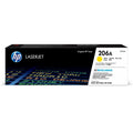 Toner 206A Amarillo Laserjet W2112A HP Amarillo 