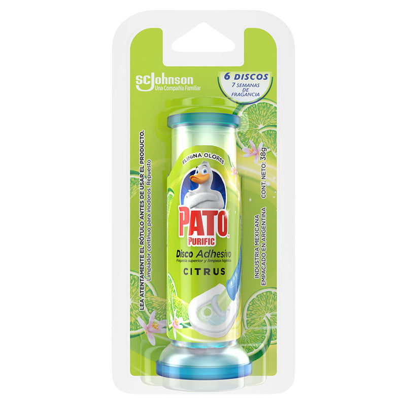 Discos Activo Citrus Repuesto 36 Ml PATO PURIFIC 