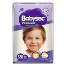 Pañal Premium Xxg 14 Un BABYSEC 