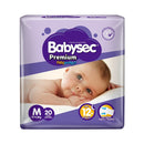 Pañal Premium M 20 Un BABYSEC 