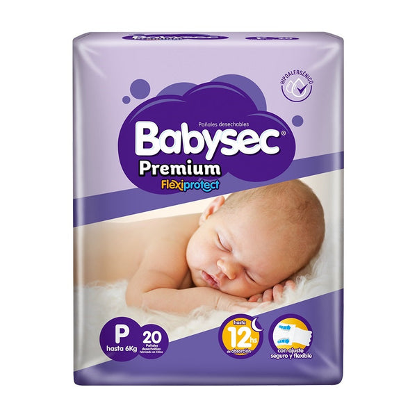 Pañal Premium Chico 20 Un BABYSEC 