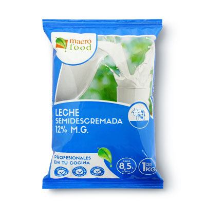 Leche En Polvo Semidescreamada 12% Materia Grasa 1 Kg MACROFOOD 