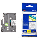 Cinta Tze-135 Blanco/Transparente 12 Mm (0.47") X 8 M (26.2') BROTHER Blanco 