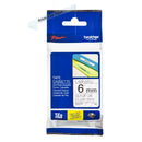 Cinta Tze-111 Negro/Transparente 6 mm (0.23") X 8 mt (26.2') BROTHER Negro / Transparente 