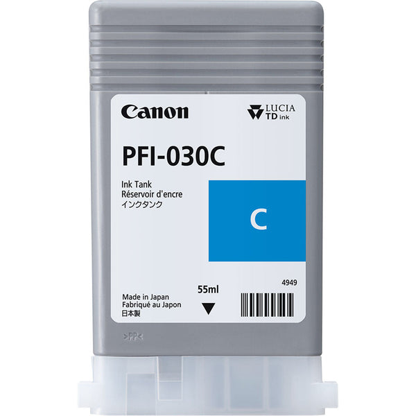 Tinta Pfi-030 Cian- 55 Ml 3490C001 CANON Cyan 