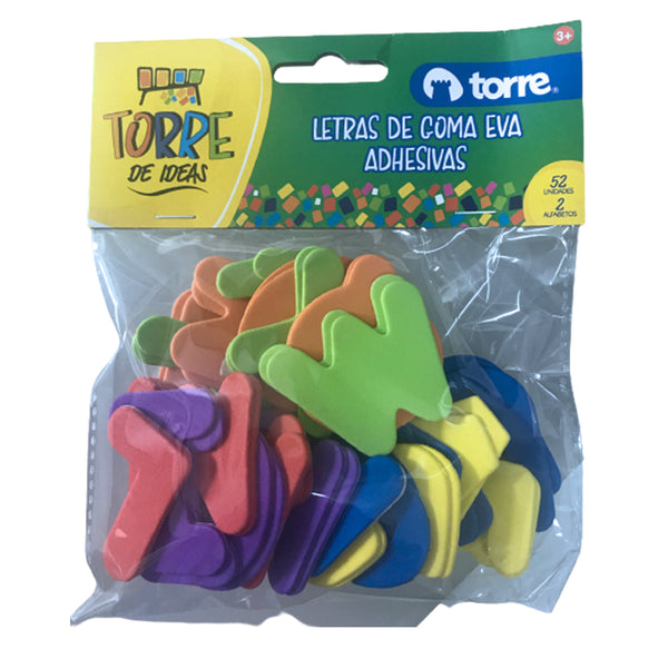 Letras Goma Eva Adhesivas TORRE 