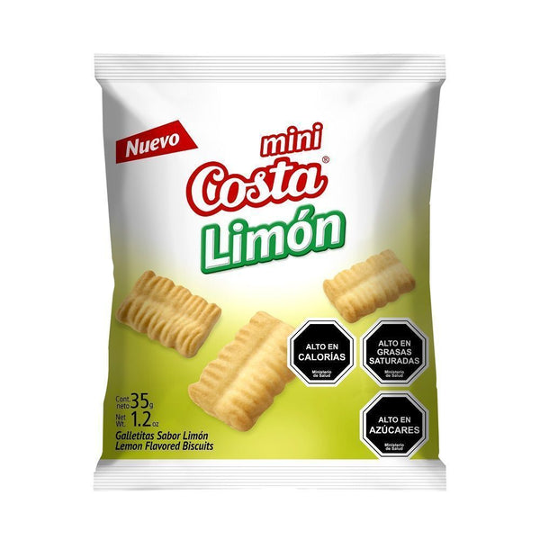 Galleta Dulce Mini 35 Gr Limon COSTA 