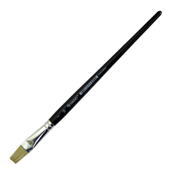 Pincel Plano Pelo Cerda Mango Largo N 16 HAND 