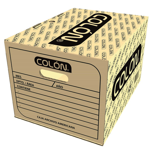 Caja De Archivo Americana Estandar COLON 