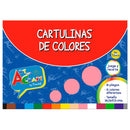 Carpeta Con Papel Cartulina ART & CRAFT 