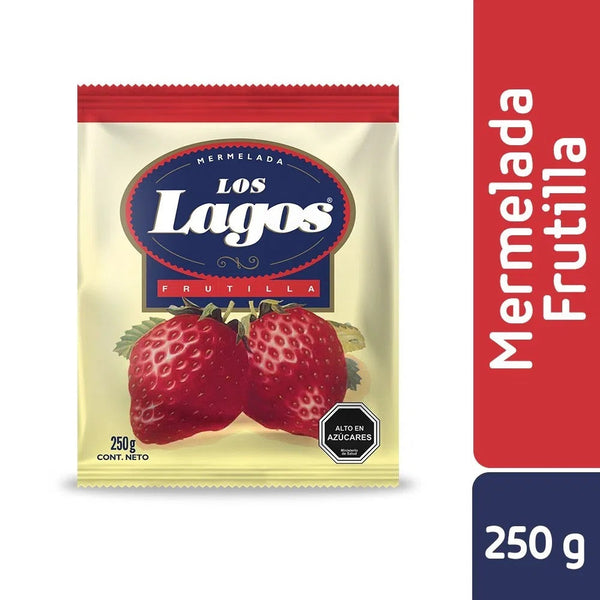 Mermelada Frutilla 250 Gr LOS LAGOS 
