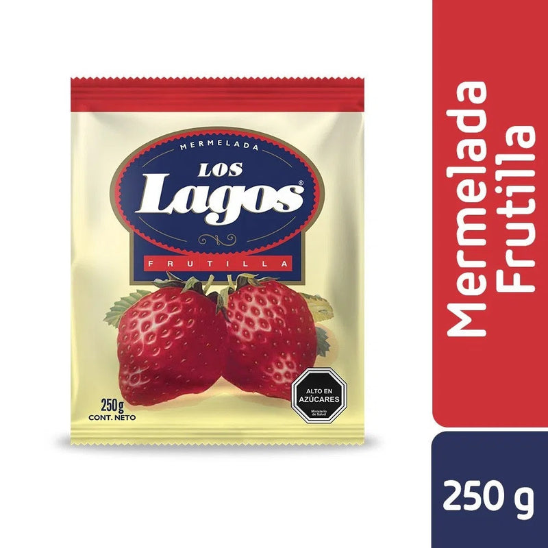 Mermelada Frutilla 250 Gr LOS LAGOS 