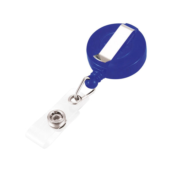 Porta credencial Retráctil Yoyo Azul LAVORO Azul 