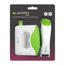 Set Perforador+Corchet Metal 20 Hojas Verde/Blanco LAVORO Blanco / Verde 