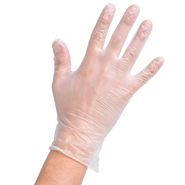 Guante Vinilo Blanco Talla L 100 Un SLMED 