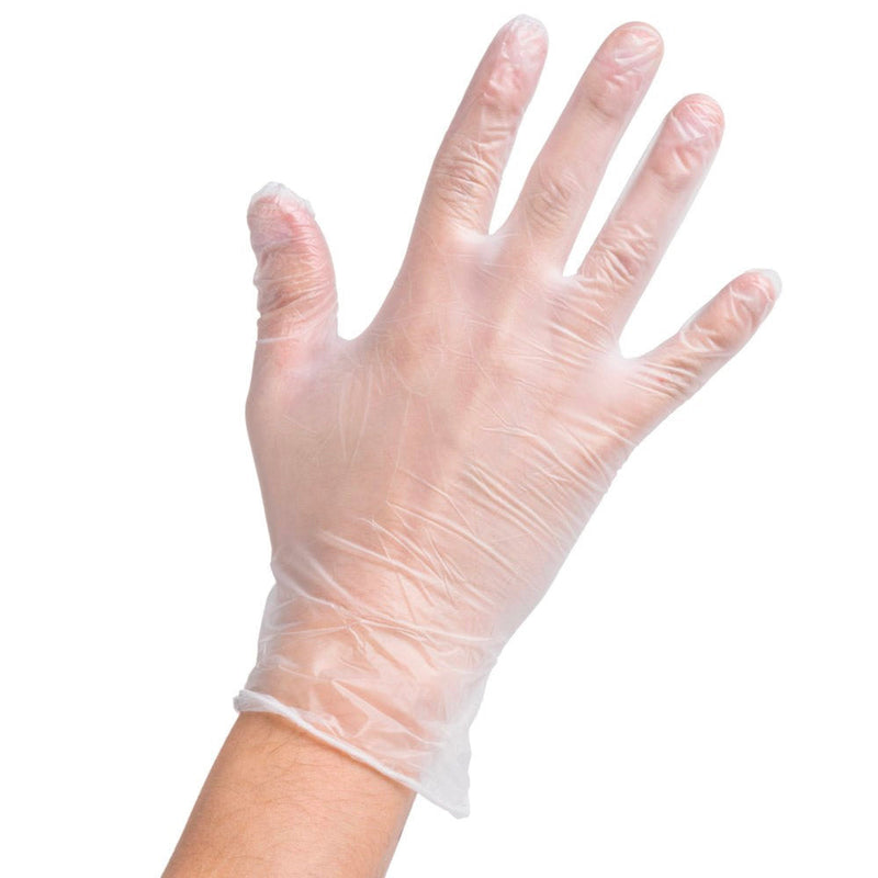 Guante Vinilo Blanco Talla L 100 Un SLMED 