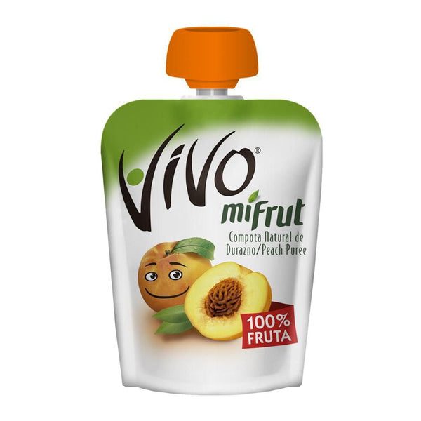 Compota Durazno Caja 36 X 90 Gr Mifrut VIVO 