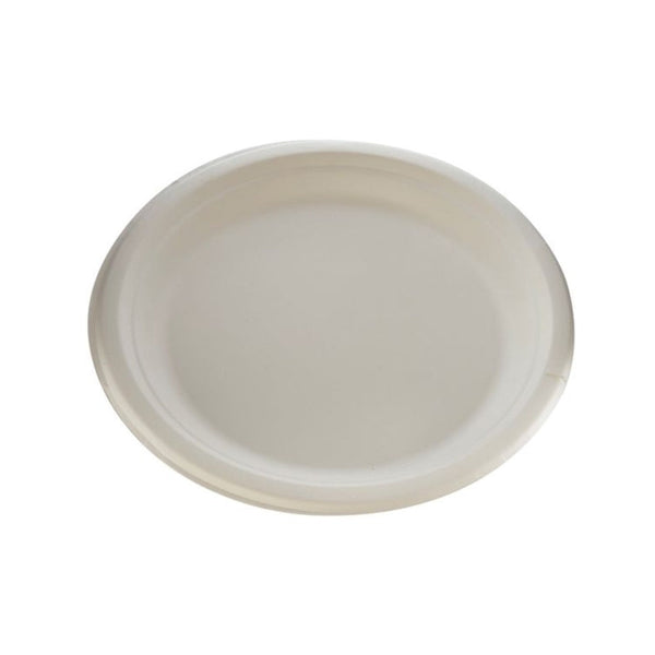 Plato Compostable 22 Cm Pack 50 Un NATURAL PACK 