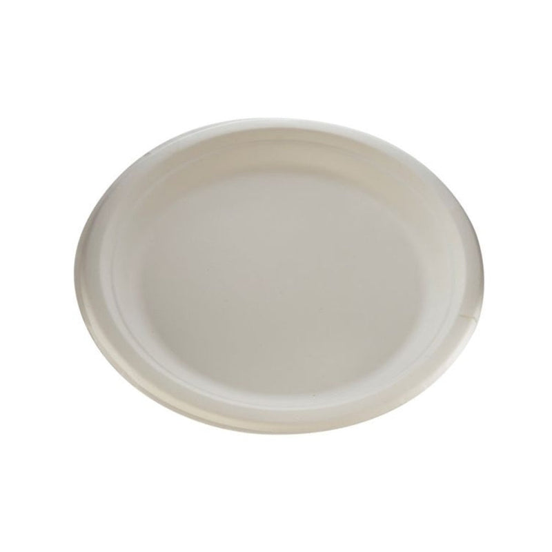 Plato Compostable 22 Cm Pack 50 Un NATURAL PACK 