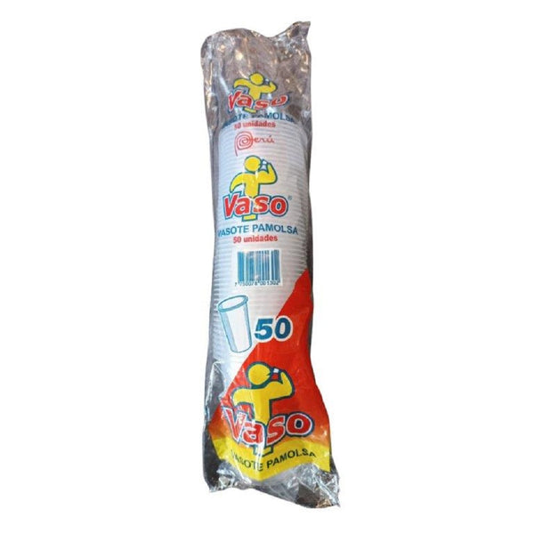Vaso Plástico Transparente 200 Cc X 50 Un PACK LIST 
