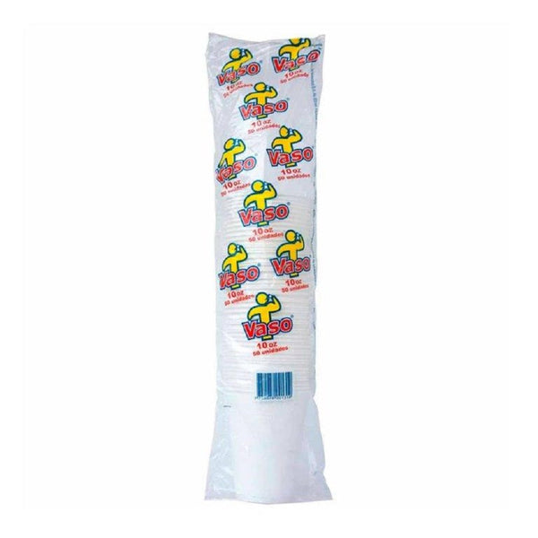 Vaso Plástico Transparente 300 Cc X 50 Un PACK LIST 