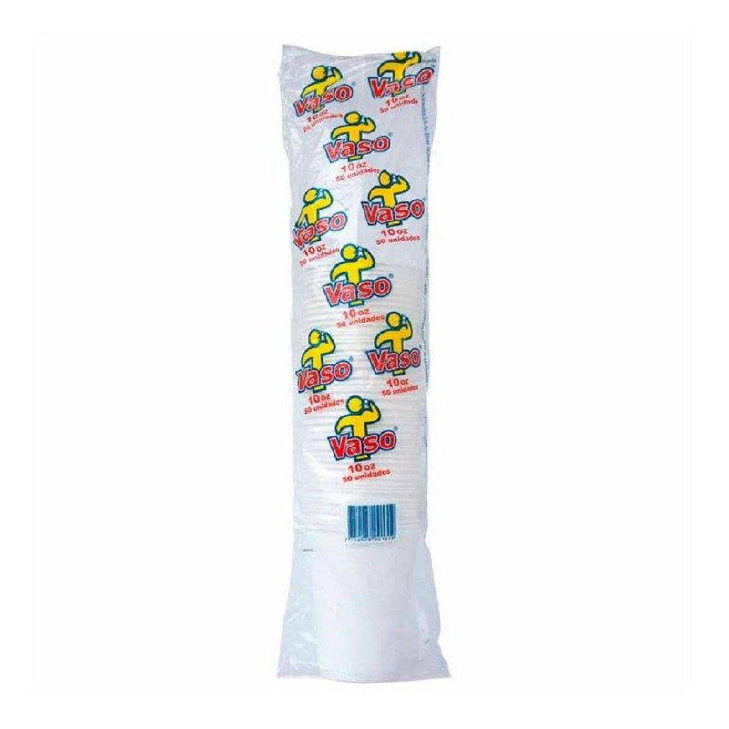 Vaso Plástico Transparente 300 Cc X 50 Un PACK LIST 