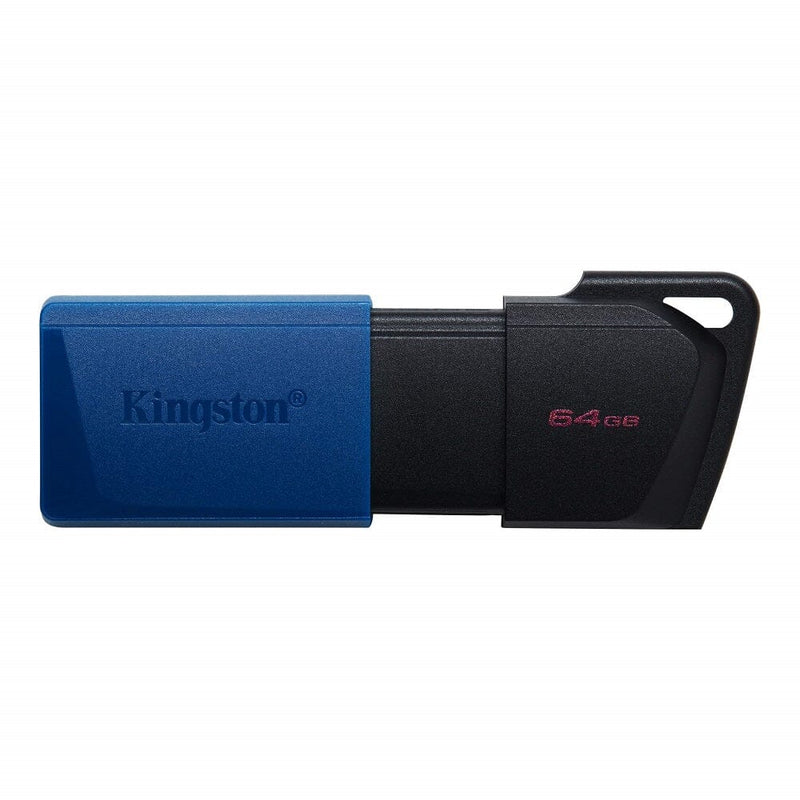 Pendrive Retractil 64Gb Usb 3.2 Negro/Azul Dtxm/64Gb KINGSTON 