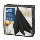 Servilleta Mesa Linstyle Negra Hoja Simple 50 Un Dipy 