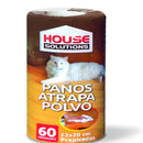 Paño Atrapapolvo Rollo Prepicado 60 Un HOUSE SOLUTIONS 