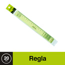 Regla 20 Cm NEOLITE Verde 