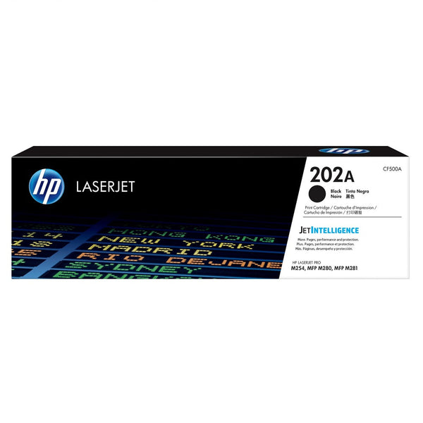 Toner 202A Cf500 Negro 1400 Páginas HP Negro 