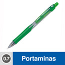Portamina 0.7 Mm Plastico Verde Progex Begreen PILOT 