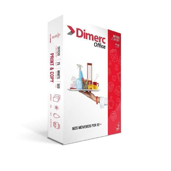 Papel Fotocopia Multiproposito Oficio 75 Gr 500 Hj DIMERC 