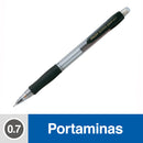 Portamina 0.7 mm Retráctil H 187 Negro PILOT Negro 