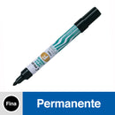 Marcador Permanente Punta Redonda Sca Negro Recargable PILOT Negro 