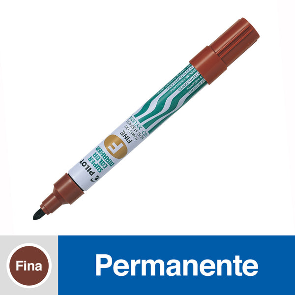 Marcador Permanente Punta Redonda Sca-B Café Recargable PILOT Café 