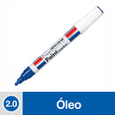 Marcador Permanente Oleo Punta Redonda Azul PILOT Azul 