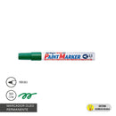 Marcador Permanente Oleo Punta Fina 400 Color Verde ARTLINE 