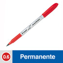 Marcador Permanente Punta Fina Cd 0.9 mm Rojo PILOT Rojo 