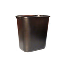 Basurero Plástico Mediano Tipo Tenex Negro RUBBERMAID 