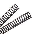 Espiral Encuadernacion Plastico 8 Mm Negro 100 Un DIAZOL Negro 
