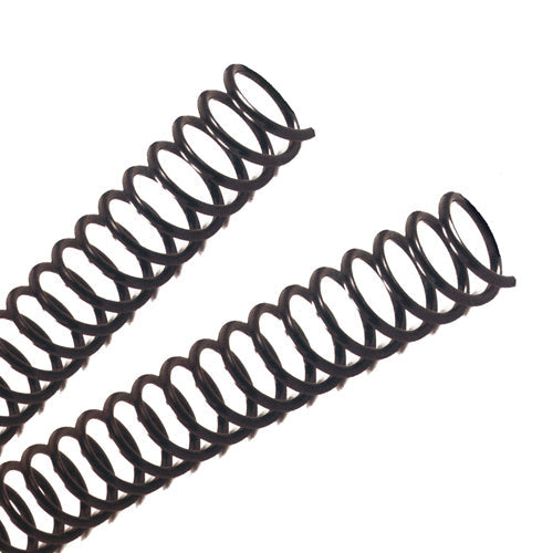 Espiral Encuadernacion Plastico 8 Mm Negro 100 Un DIAZOL Negro 