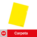 Carpeta Presentador Schnell A4 Amarillo E310 DATA ZONE Amarillo 