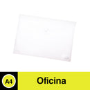 Carpeta Sobre Broche A4 Transparente ADIX 