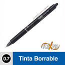 Bolígrafo Borrable 0.7 mm Frixion Ball Clicker Negro PILOT Negro 